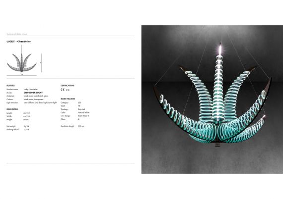 Chandelier AHURA LUCKY Series